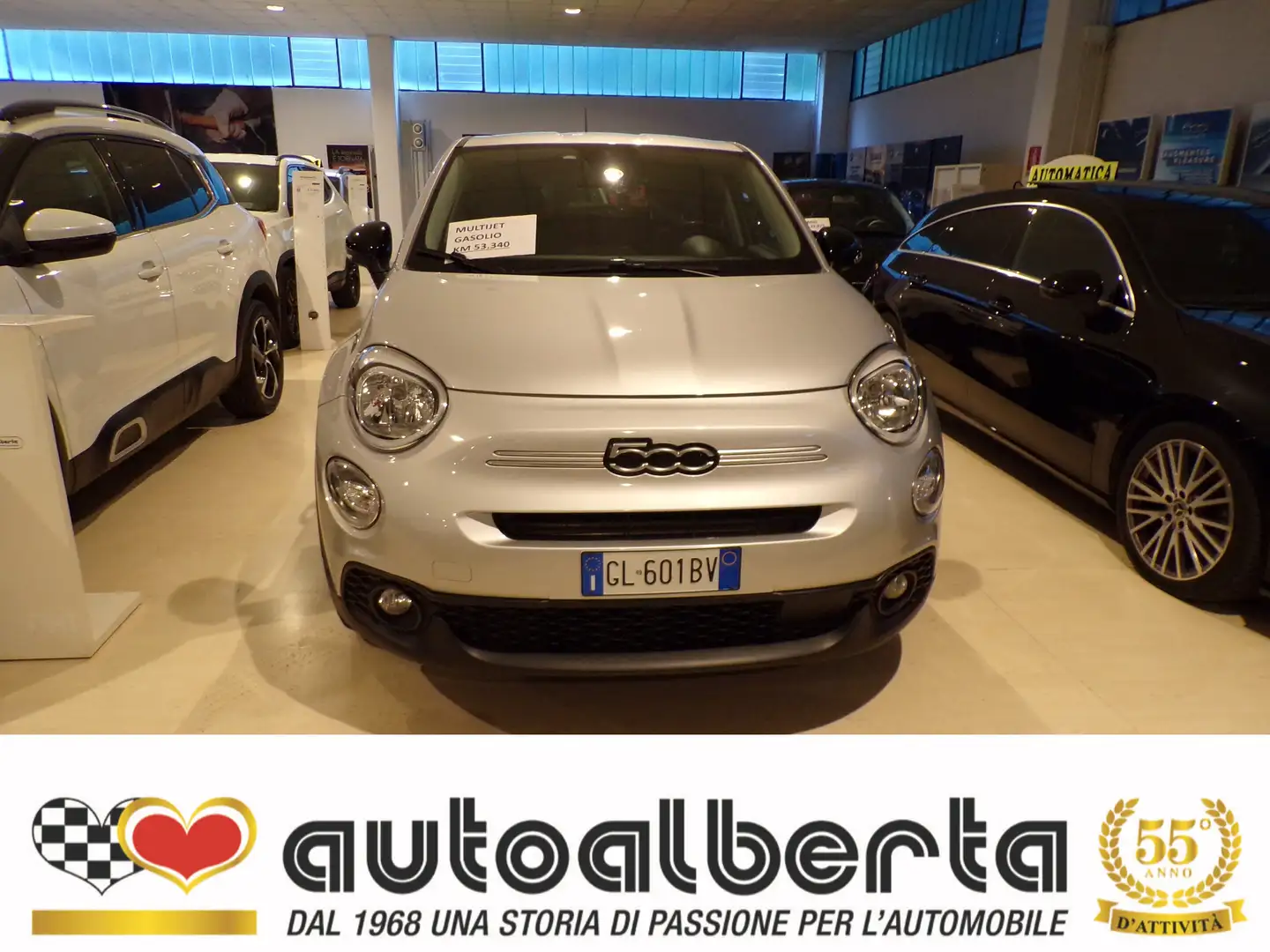 Fiat 500X Club 1.3 Multijet 95cv Argent - 2