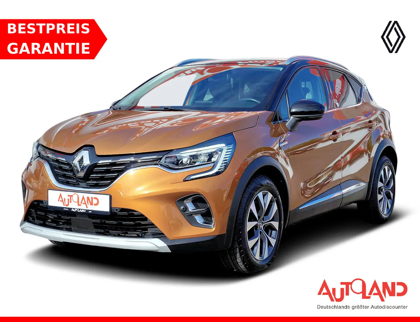 Renault Captur II 1.3 TCE Intens DAB Kamera Navi LED Orange - 1