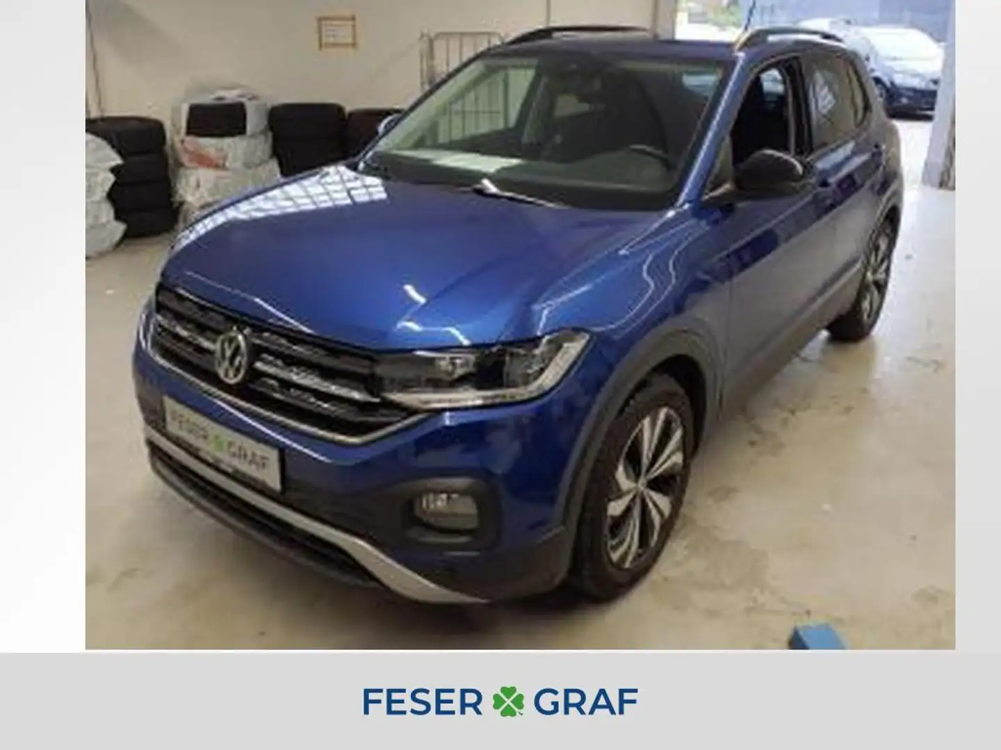 Volkswagen T-Cross Life 1.0 TSI Navi LED Kamera Blau - 1