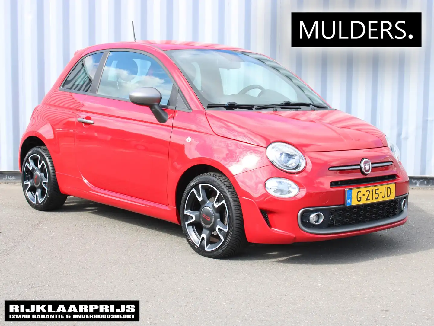 Fiat 500 0.9 TwinAir Turbo Sport Airco / Navigatie Rood - 1