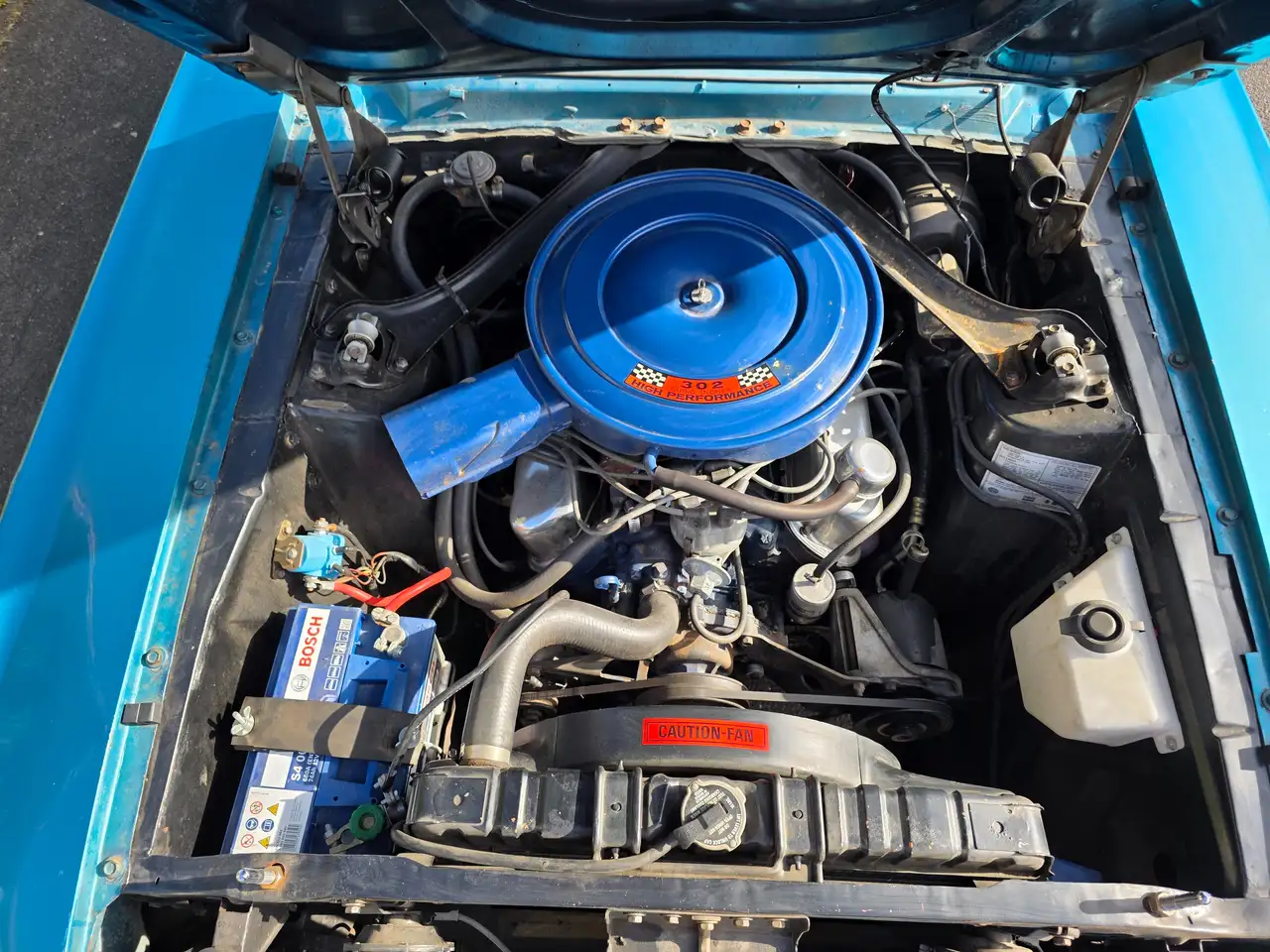 Ford Mustang 68 J-Code Coupe 302 V8 Matching Numbers, foto 12
