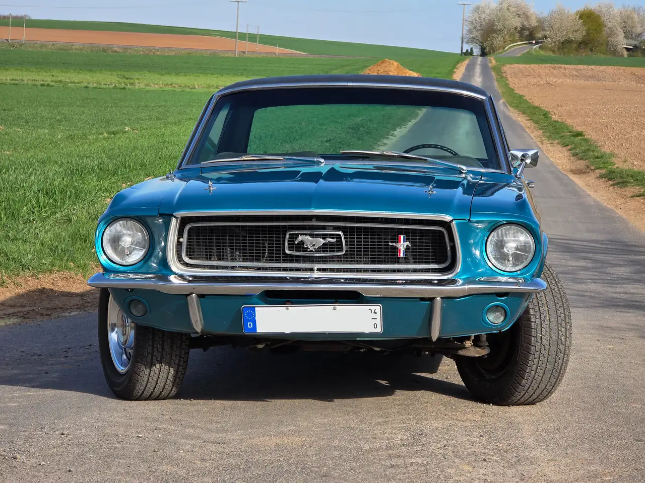 Ford Mustang 68 J-Code Coupe 302 V8 Matching Numbers, foto 2