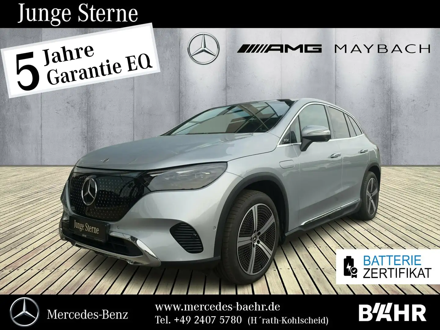 Mercedes-Benz EQE SUV EQE 350+ SUV Pano/360/"Flex-Bonus" - 3.850 Euro! Silber - 1