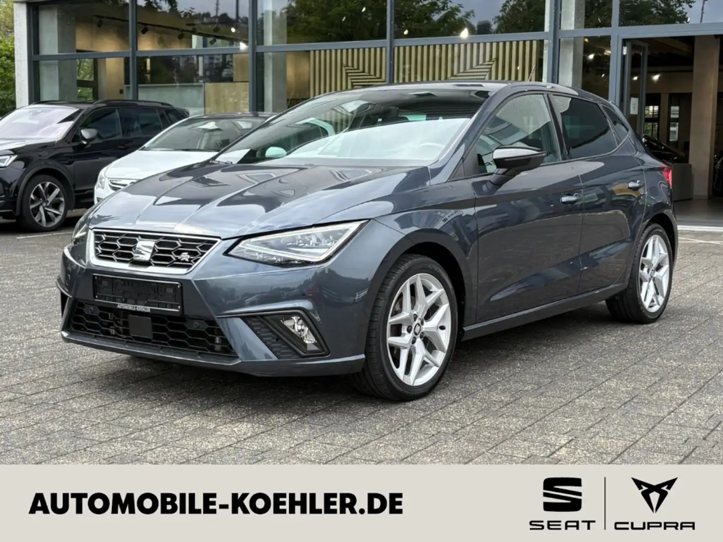 SEAT Ibiza FR 1.0 TSI EU6d LED Apple CarPlay Android Auto Meh Grau - 1