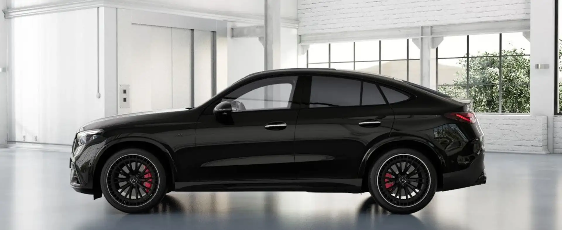 Mercedes-Benz GLC 43 AMG Mercedes-AMG GLC 43 4MATIC Coupe Noir - 2