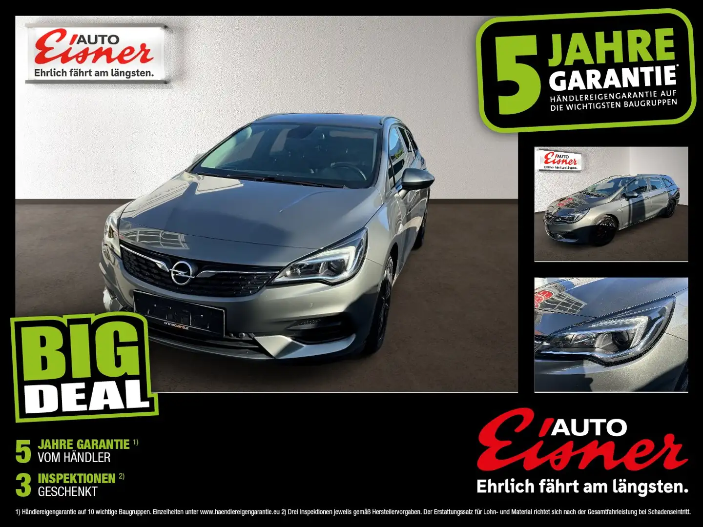 Opel Astra K Sports Tourer 1.5 D Edtion  Edition LED Grau - 1