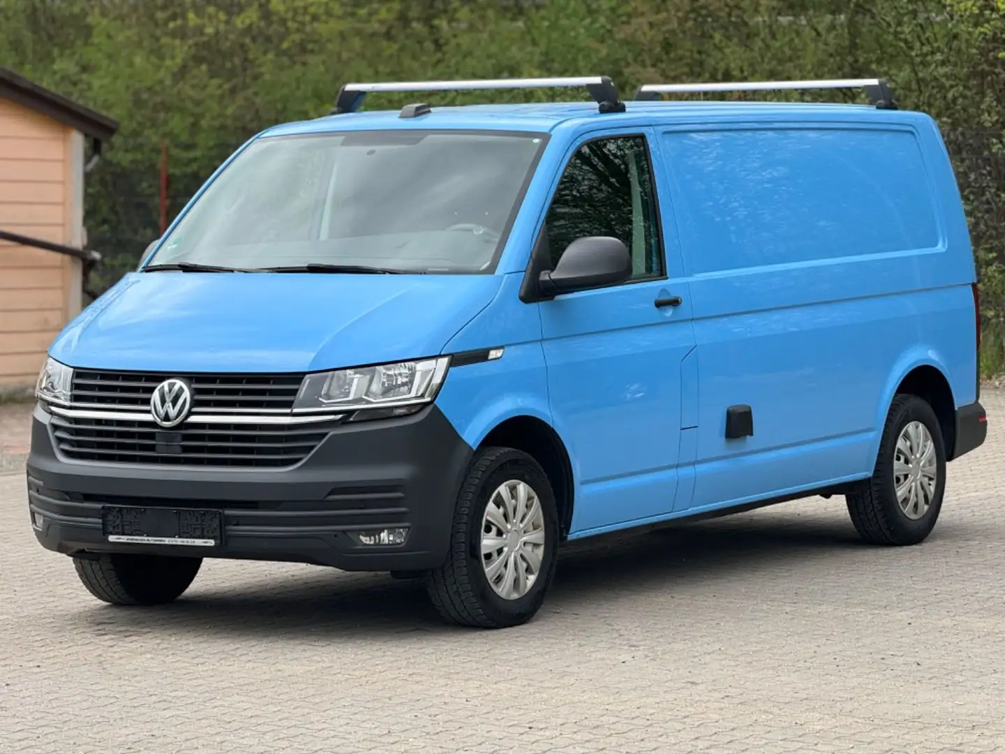 Volkswagen T6 Transporter T6.1 Transporter 2.0 TDI Lang*1 HAND *NAVI *PDC Blau - 1