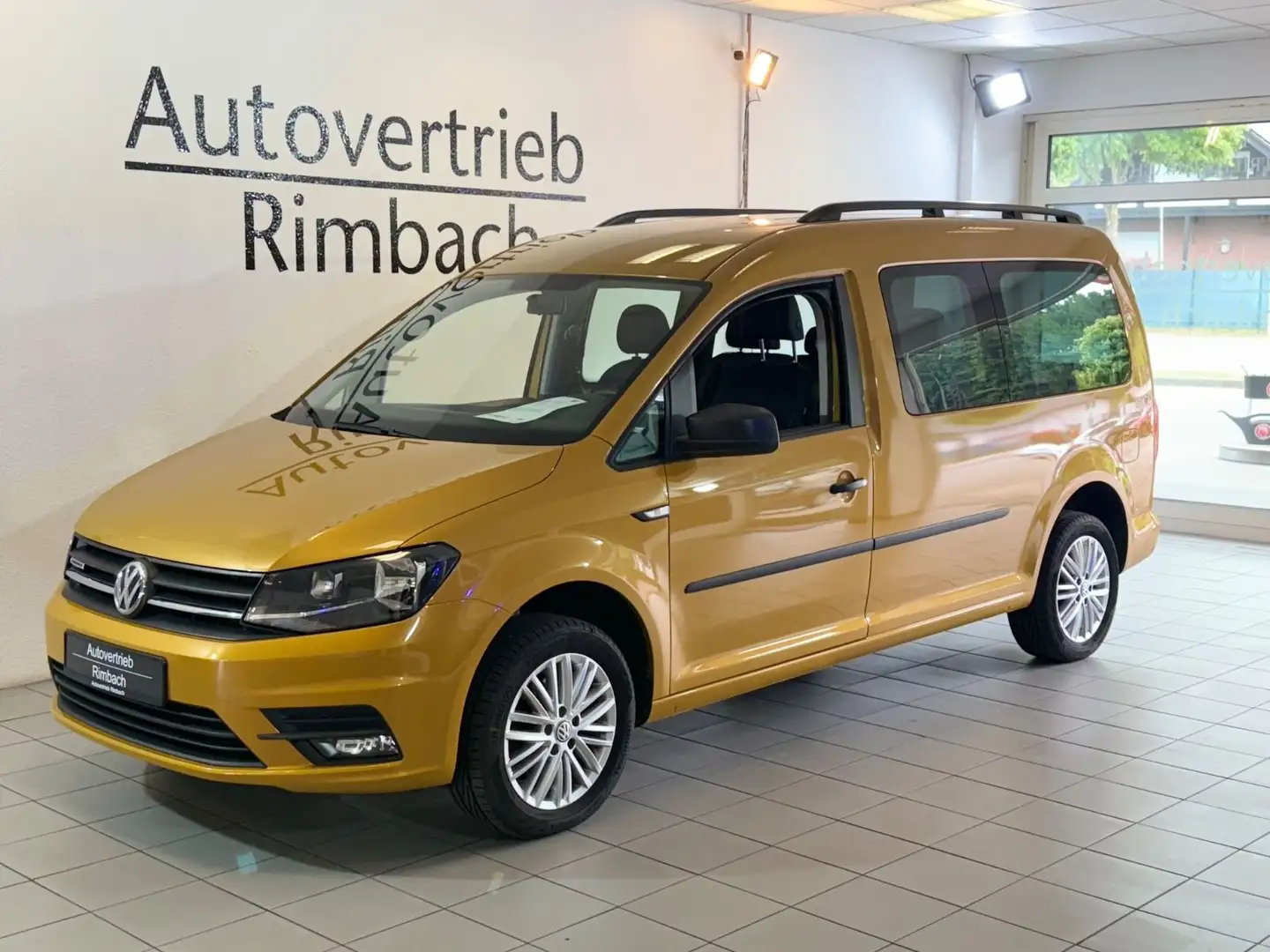Volkswagen Caddy Maxi 1.4 TGI Bluemotion Gelb - 1