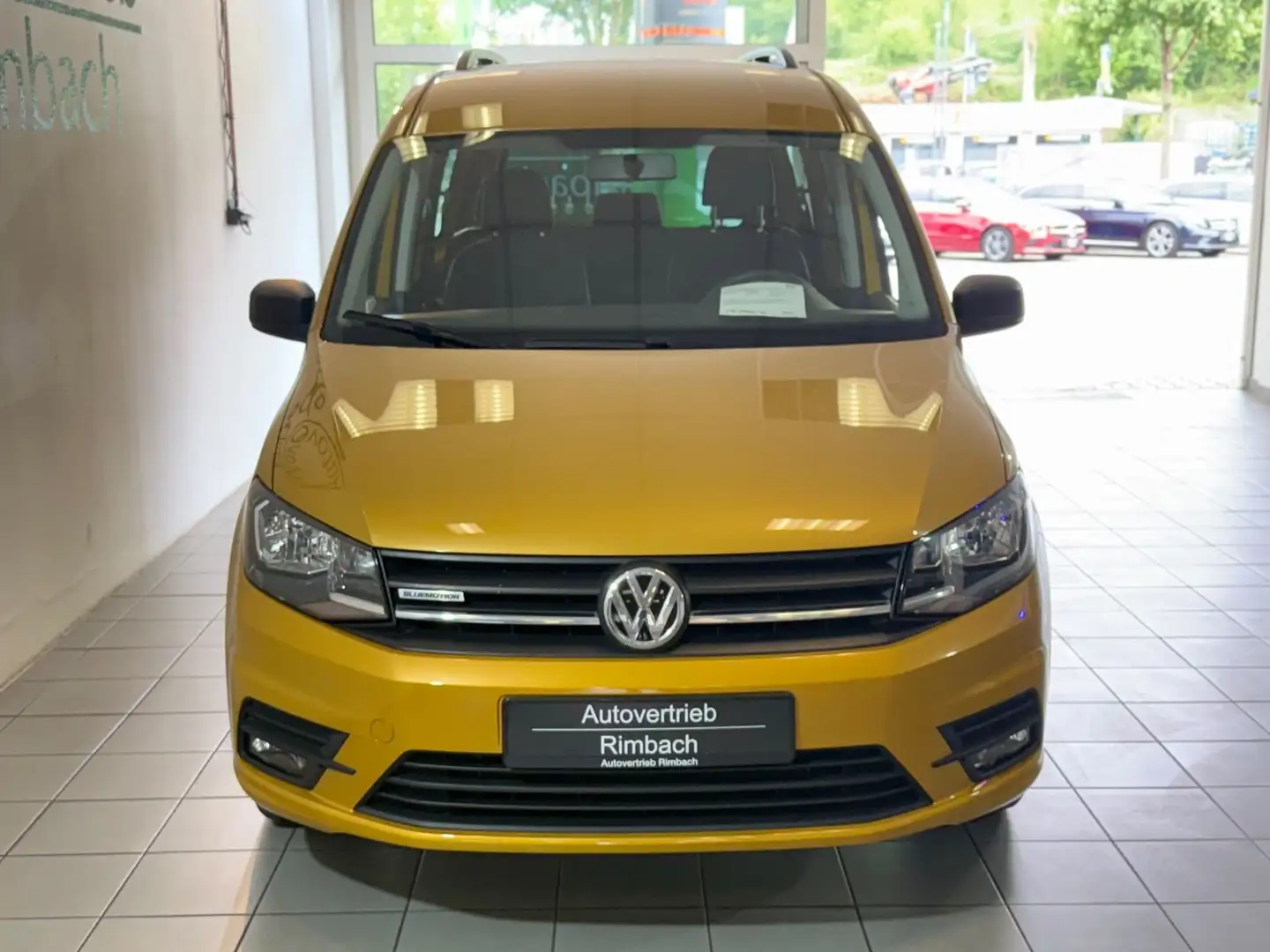 Volkswagen Caddy Maxi 1.4 TGI Bluemotion Gelb - 2