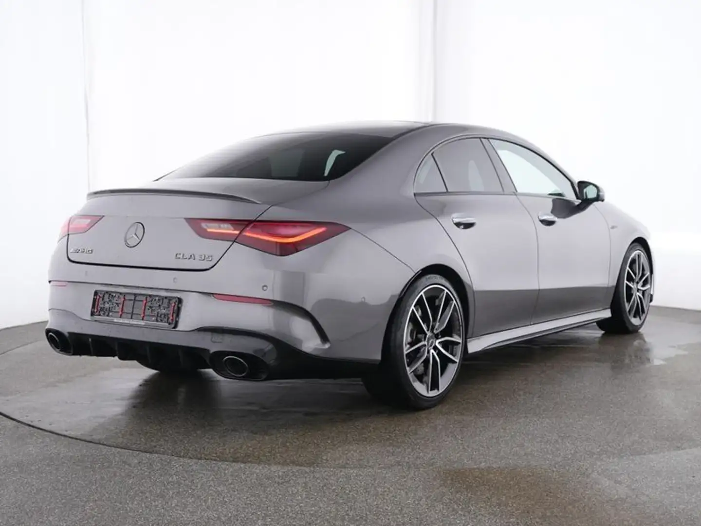 Mercedes-Benz CLA 35 AMG 4M+NIGHT I+II+PANO+MBEAM+BURMEST+360° Gris - 2