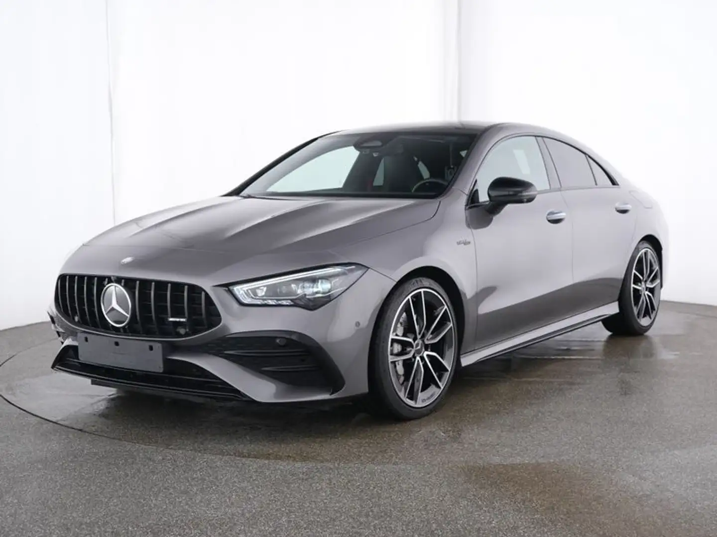 Mercedes-Benz CLA 35 AMG 4M+NIGHT I+II+PANO+MBEAM+BURMEST+360° Gris - 1
