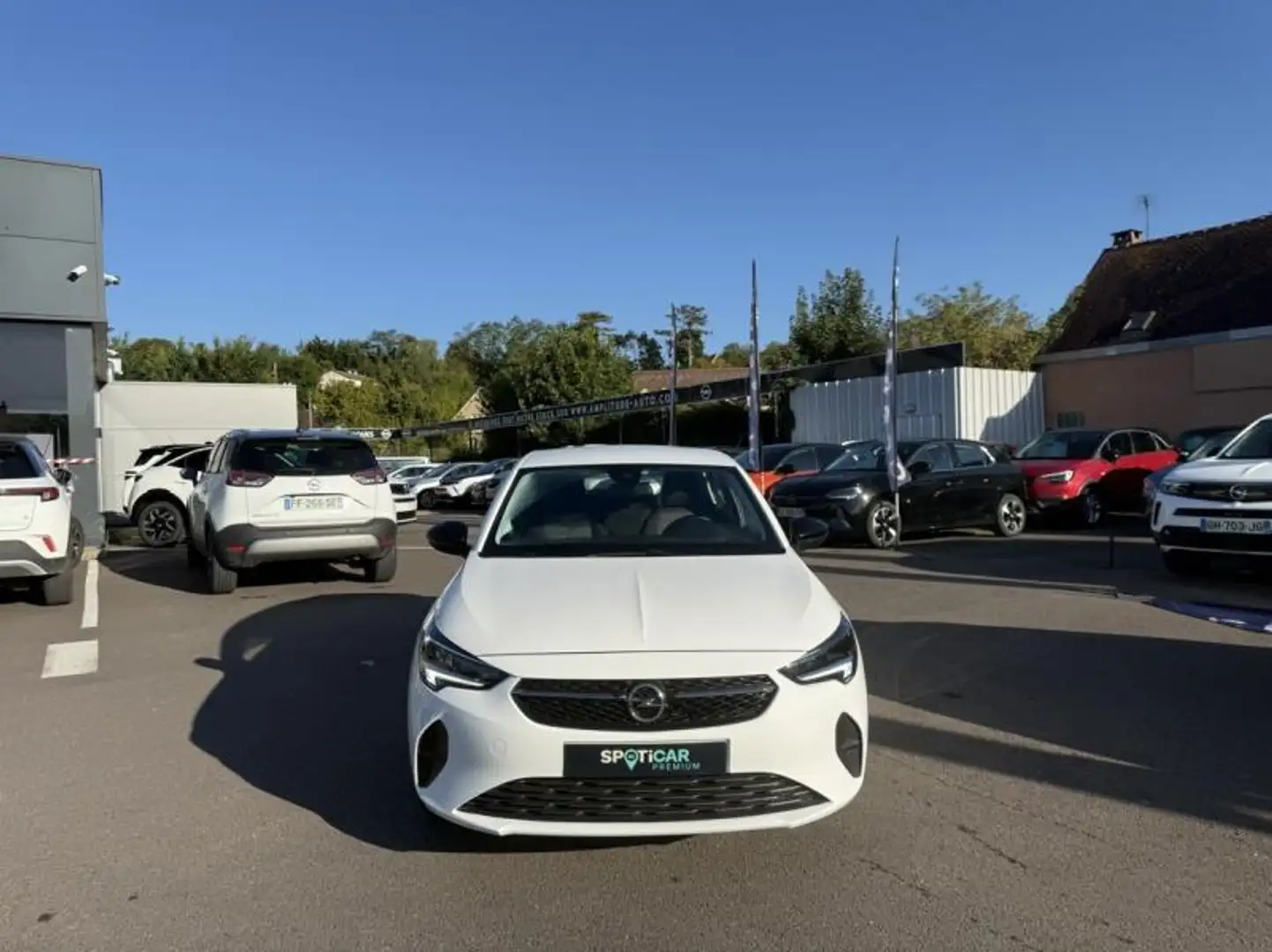 Opel Corsa-e 1.2 75ch Elegance Business Blanc - 2