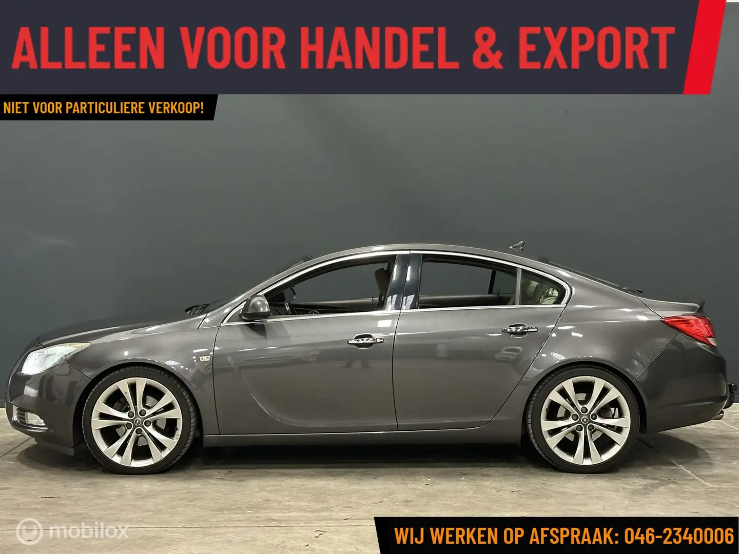 Opel Insignia 2.0 T 221pk ( MOTORSCHADE ) Grijs - 2