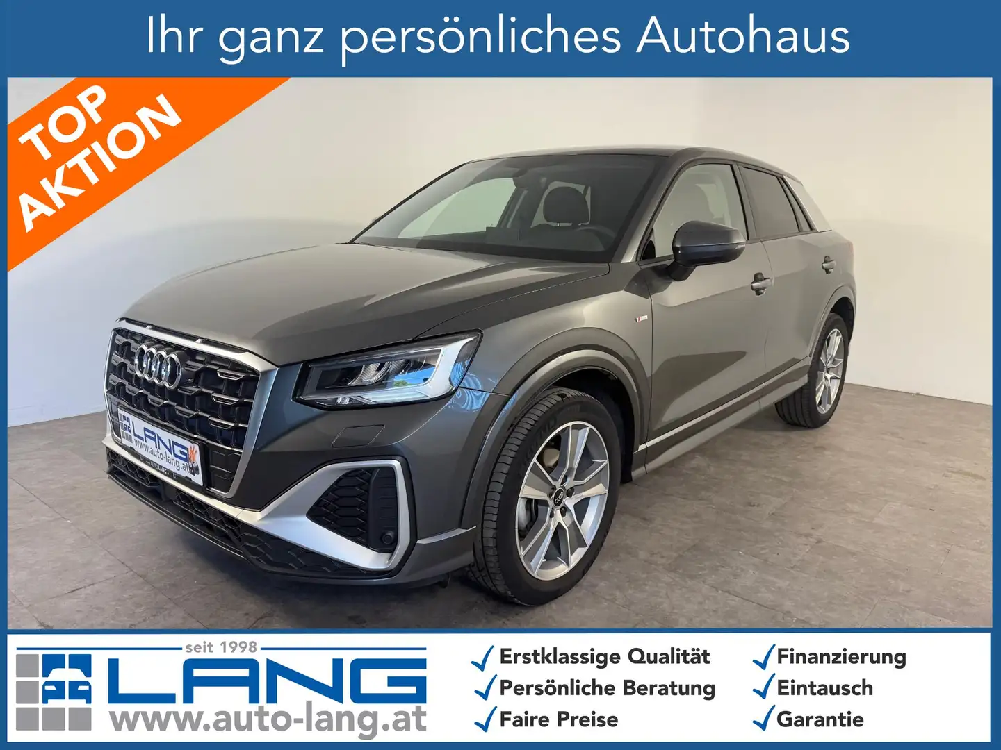 Audi Q2 35 2.0 TDI S line LED*NAVI 85 kW (116 PS), Scha... Grau - 1