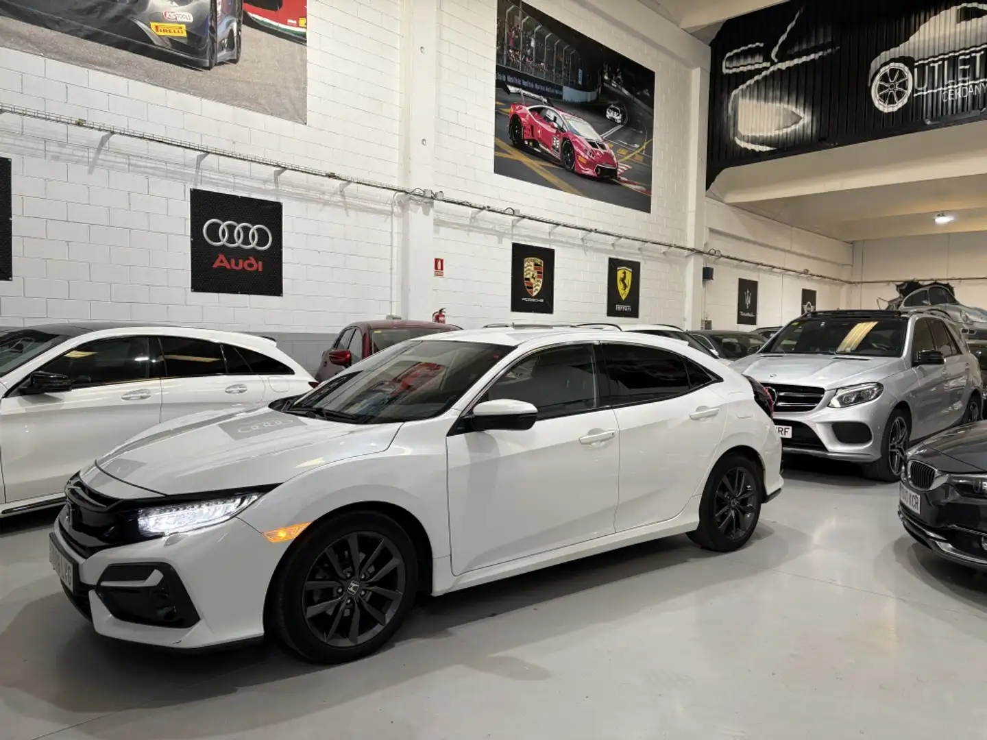 Honda Civic 1.0 VTEC Turbo Elegance Navi Blanco - 2