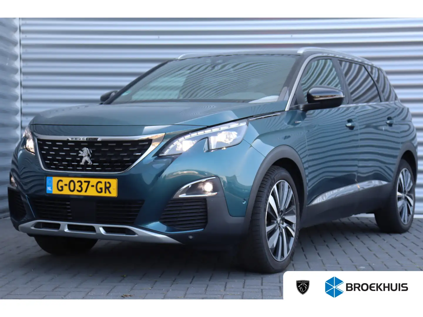 Peugeot 5008 1.6 PURETECH 180PK 7-ZITS GT-LINE AUTOMAAT / NAVI Groen - 1