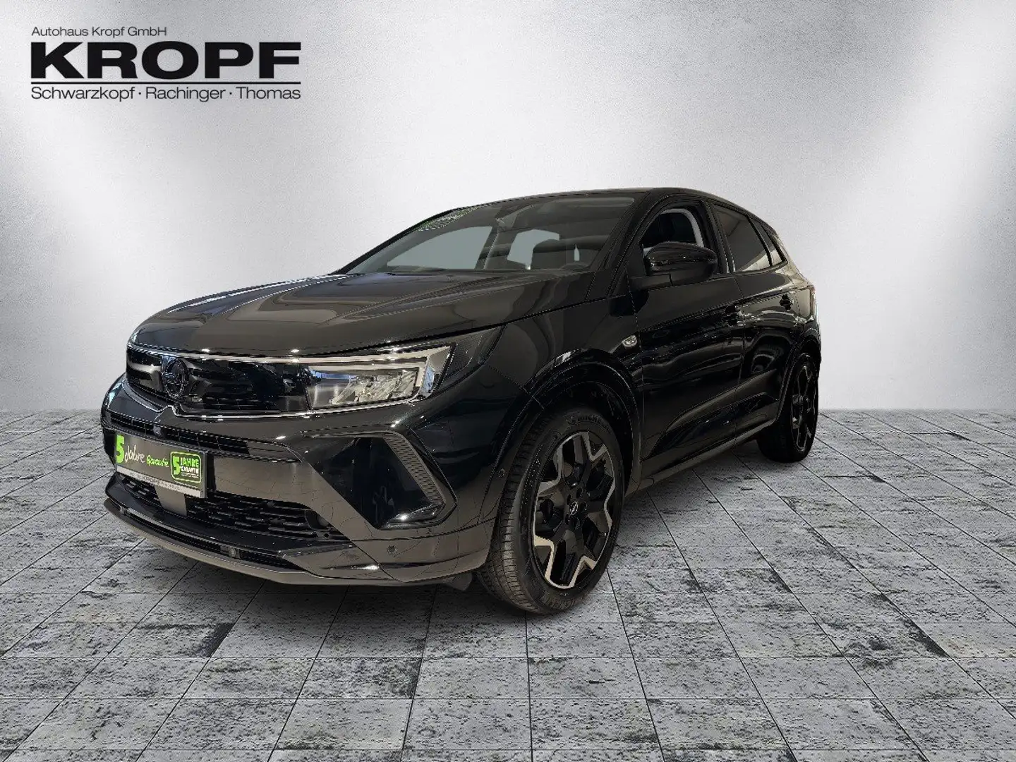 Opel Grandland 1.2 Turbo GS Line Alcantara+LED+Navi Schwarz - 2