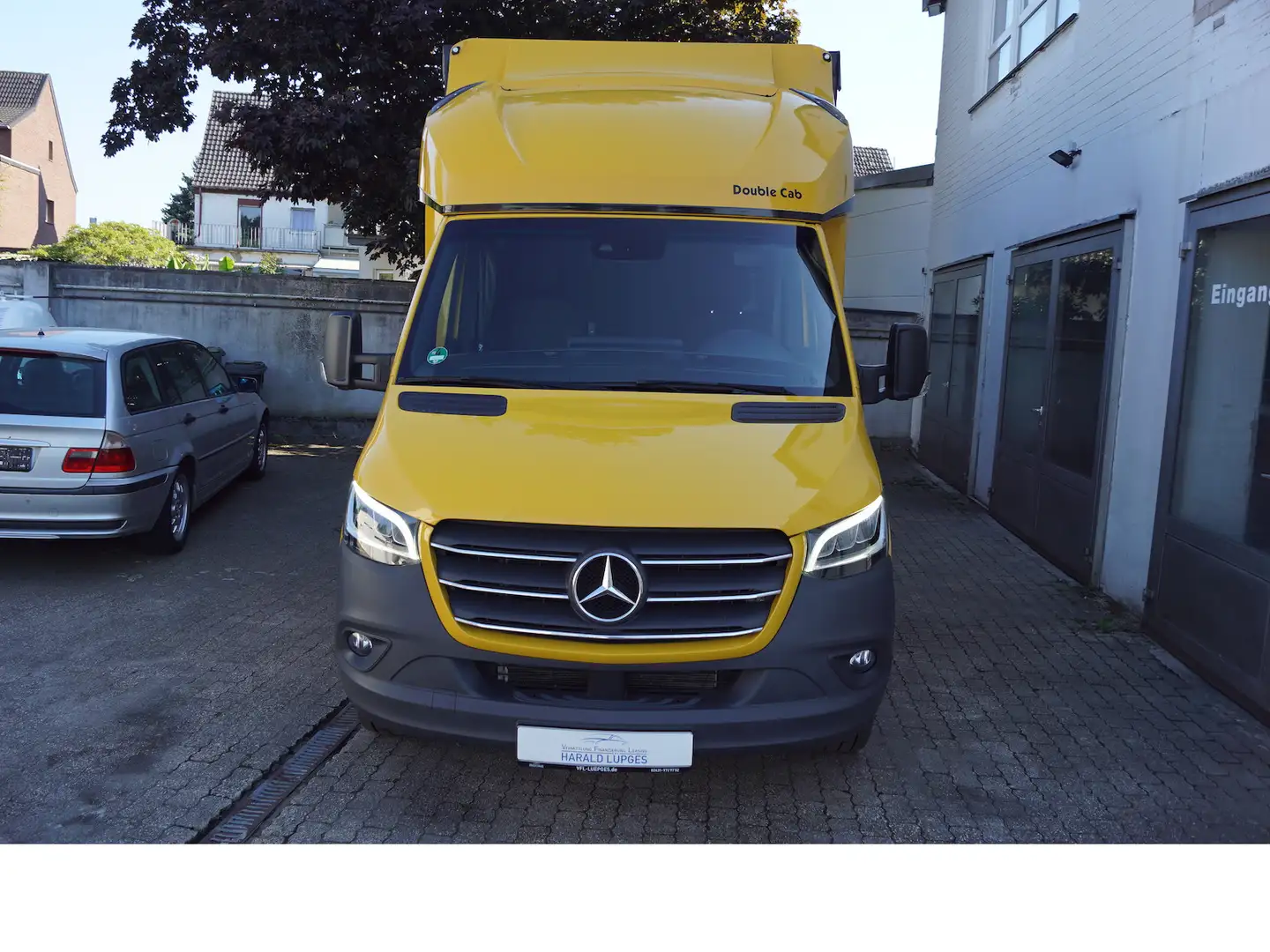 Mercedes-Benz Sprinter 317 CDI, Double Cab Pritsche, Navi, Giallo - 2