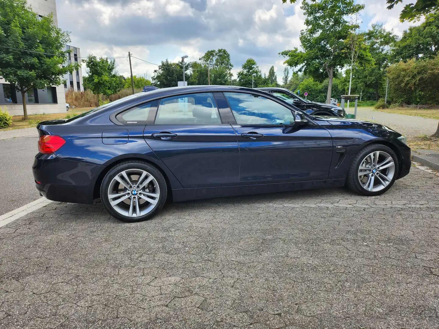 BMW 435 435i Gran Coupe Sport Line Blau - 2