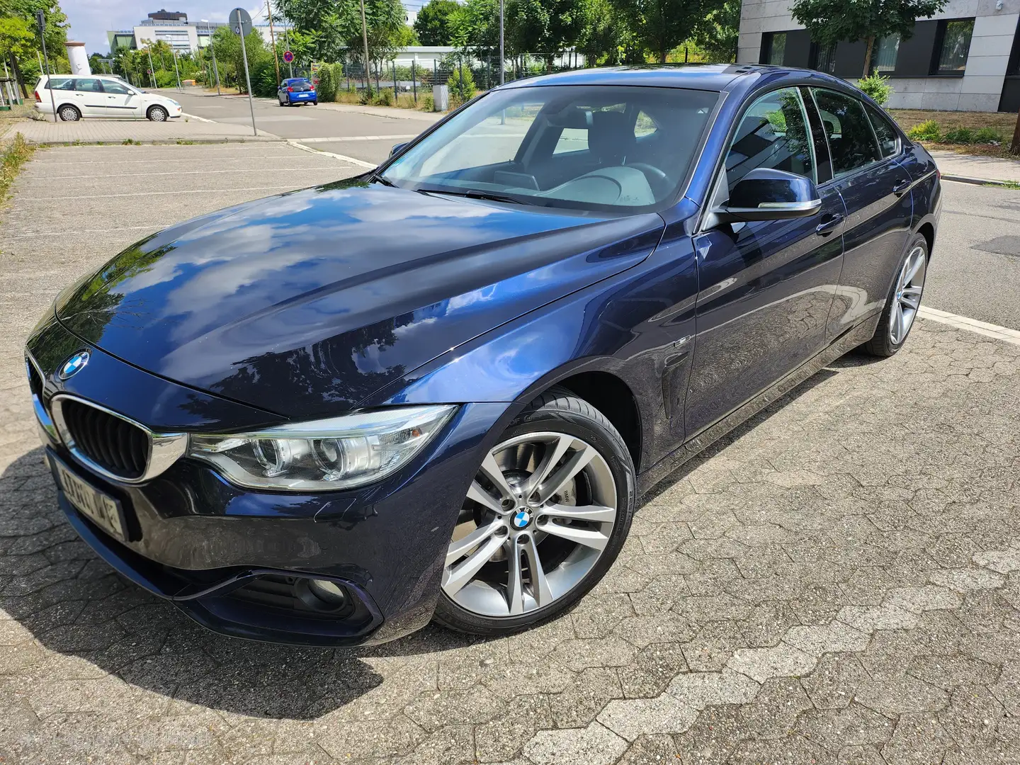 BMW 435 435i Gran Coupe Sport Line Blau - 1