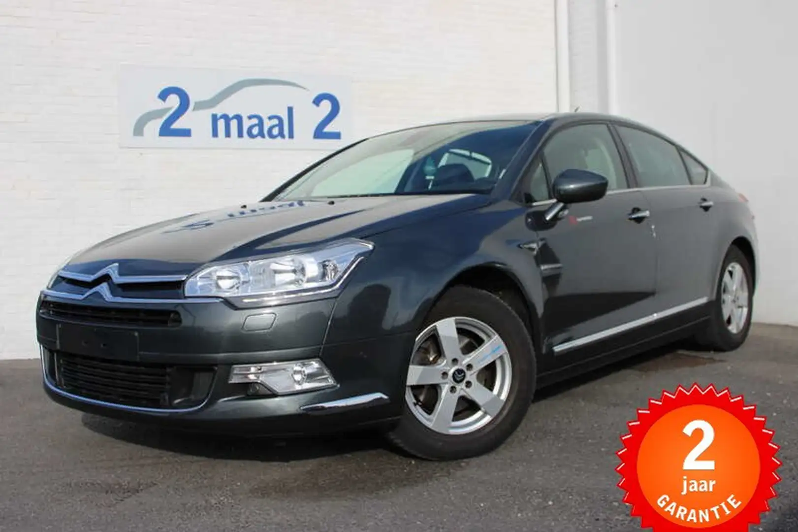 Citroen C5 1.6i Leder/Cruise/Airco 2 JAAR garantie! Grijs - 1