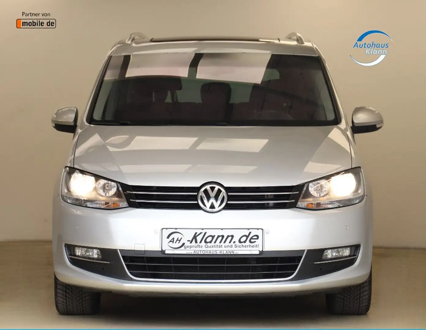 Volkswagen Sharan 2.0TDI 170PS Highline Pano Leder 7Sitzer Silver - 2