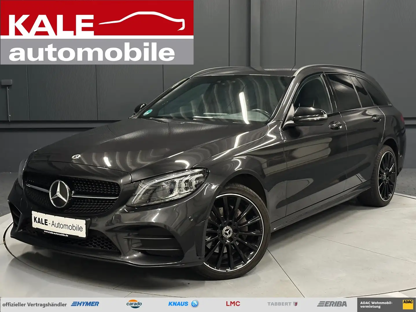 Mercedes-Benz C 220 T d Night Edition 4Matic*AMG*19Zoll*Standhg*DigCoc Szary - 1