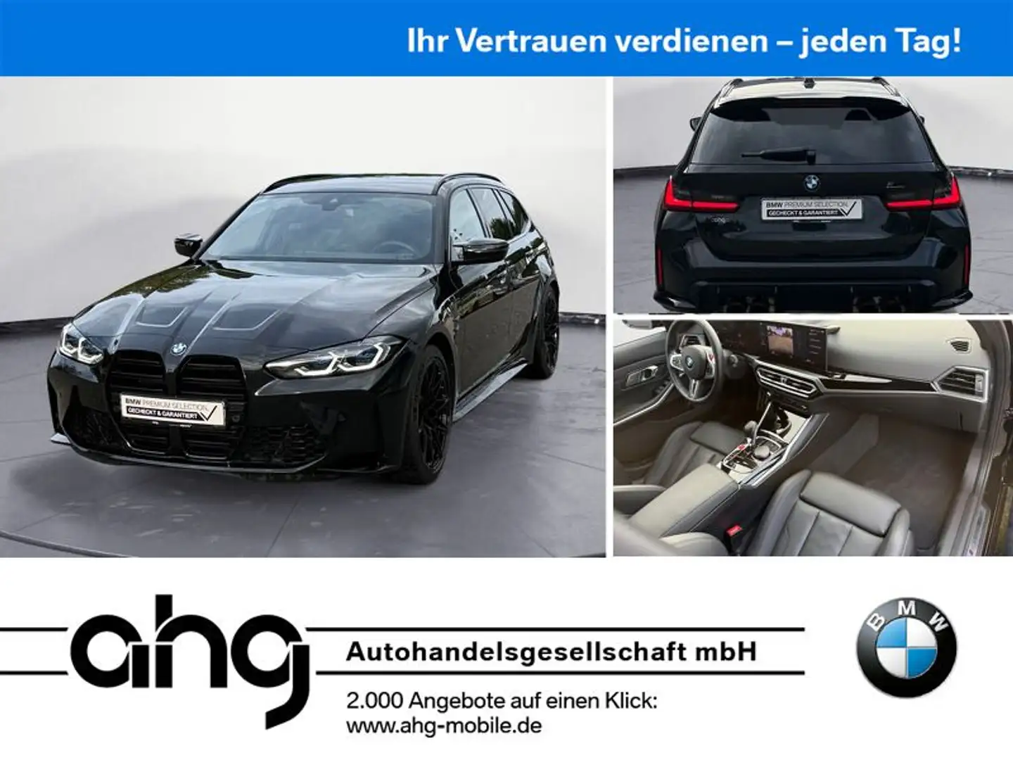 BMW M3 Competion M xDrive Touring Laserlicht Harman Schwarz - 1