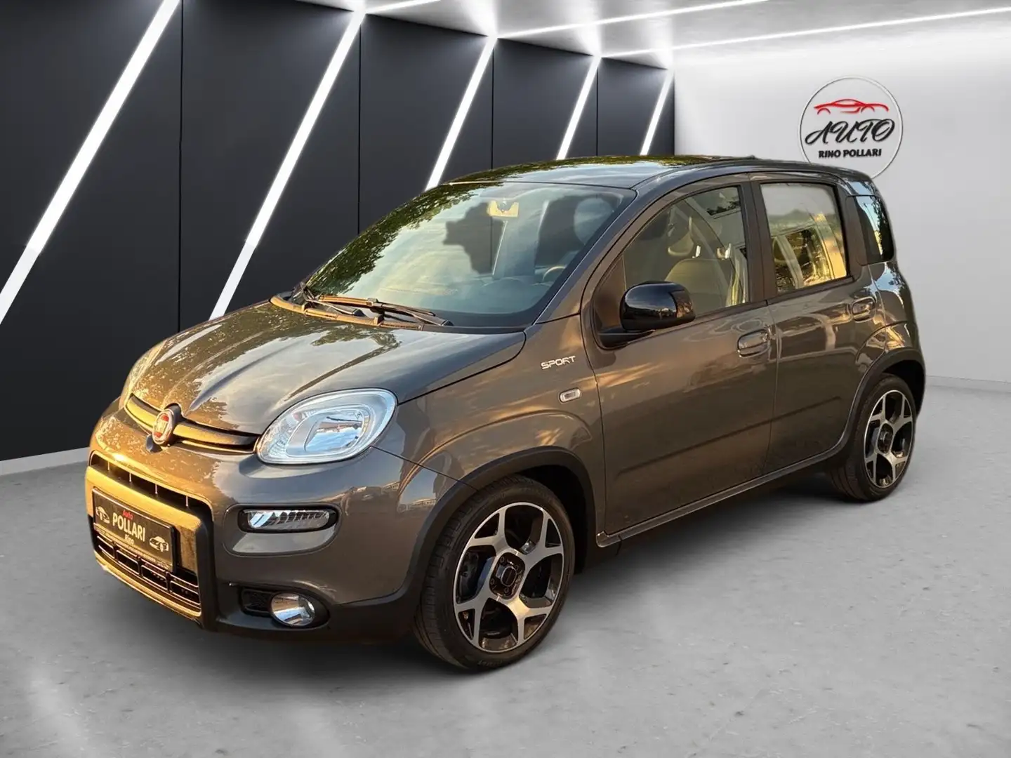 Fiat Panda New Panda Sport Klima Hybrid 1 Hand Grau - 2