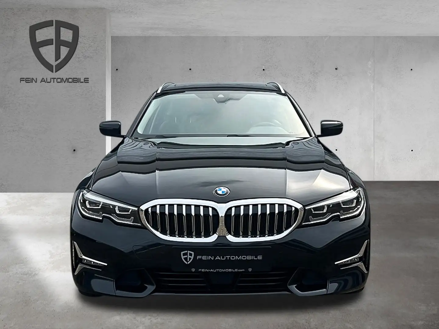 BMW 320 Baureihe 3 Touring 320d Luxury Line*AHK*LED* Schwarz - 2
