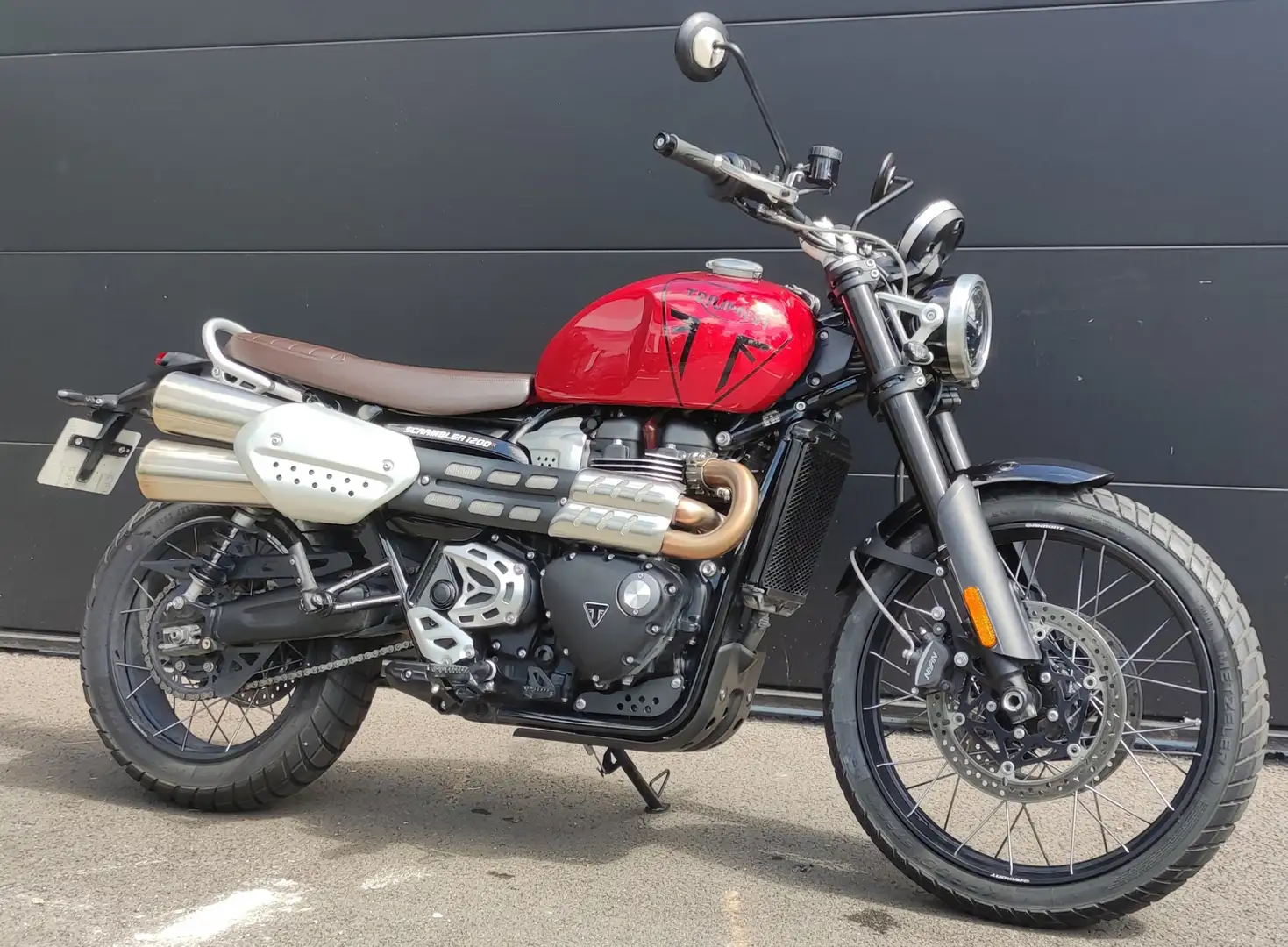 Triumph Scrambler Rojo - 1