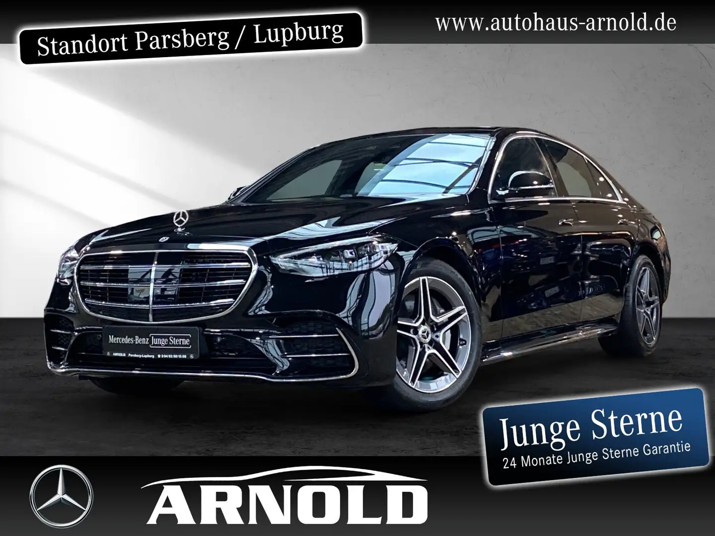 Mercedes-Benz S 350 S 350 d AMG Line Kamera Pano HUD AIRMATIC Distr Schwarz - 1