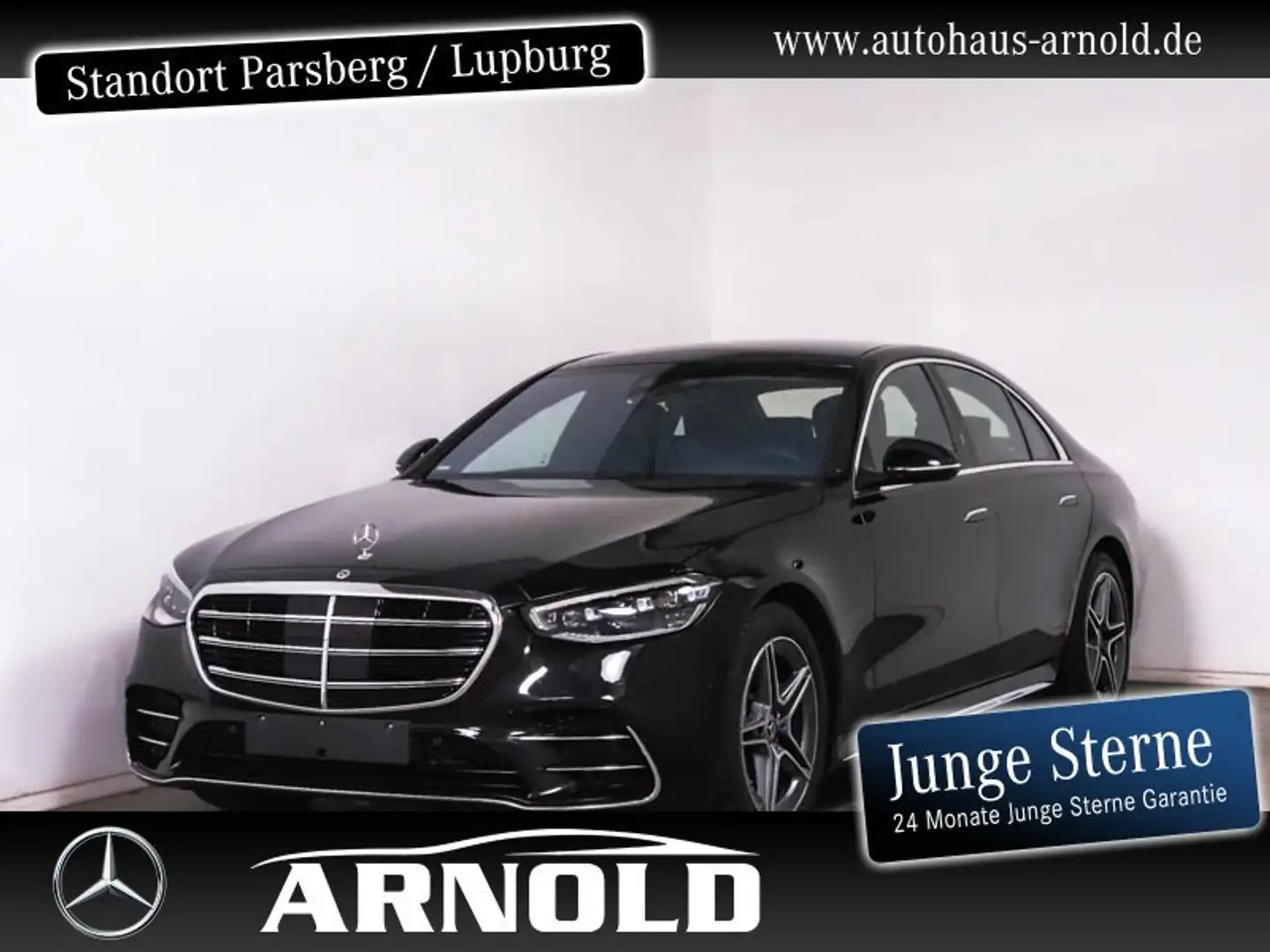 Mercedes-Benz S 350 S 350 d AMG Line Kamera Pano HUD AIRMATIC Distr Schwarz - 1