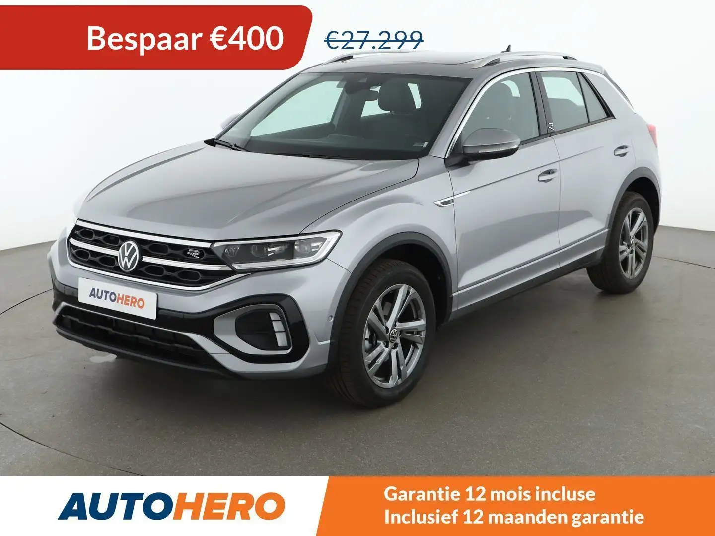 Volkswagen T-Roc 1.0 TSI R-Line Gris - 1