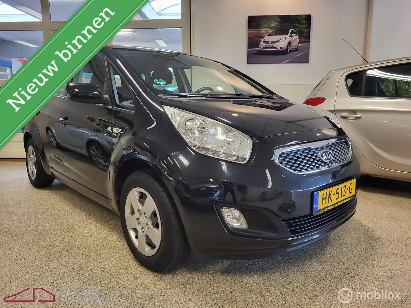 Kia Venga 1.4 CVVT Brooklyn *TRKHK, CAMERA, NAVI, RIJKLAARPR Noir - 2