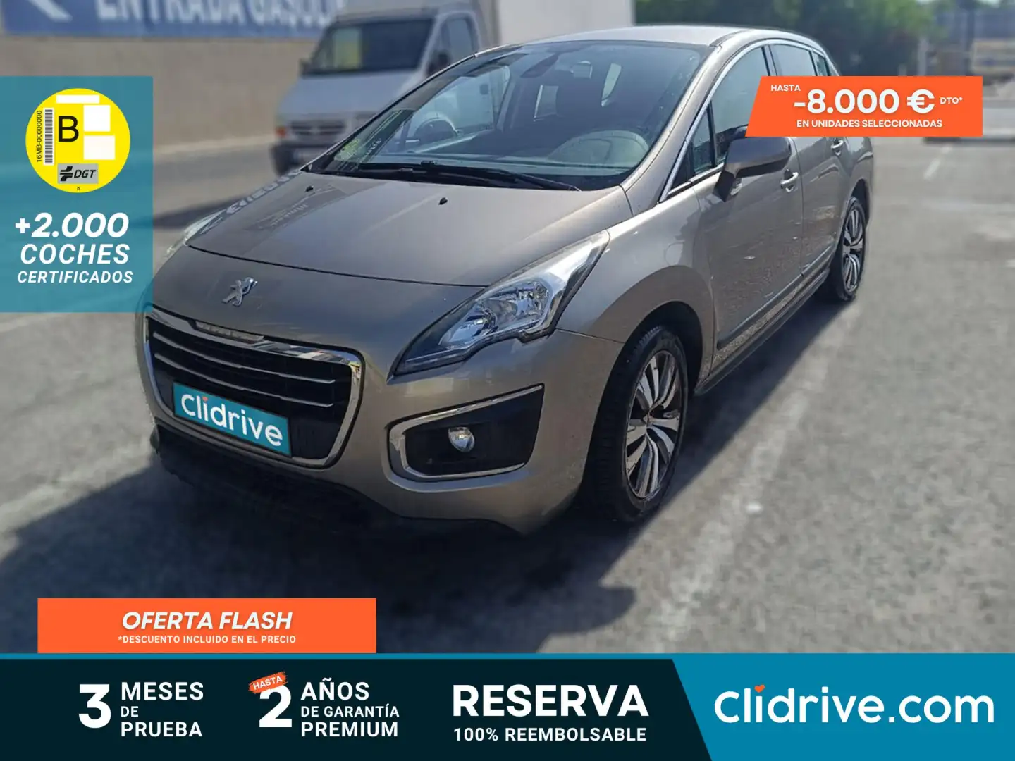 Peugeot 3008 1.6HDI Style 115 Marrón - 1