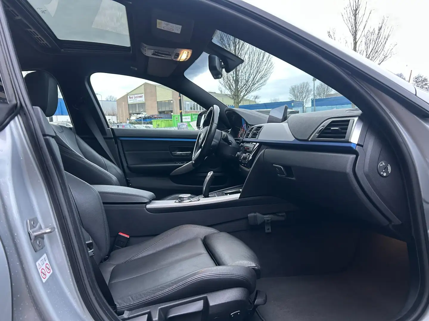 BMW 418 4-serie Gran Coupé 418i High Executiv AUT|Leder|PA Grijs - 2