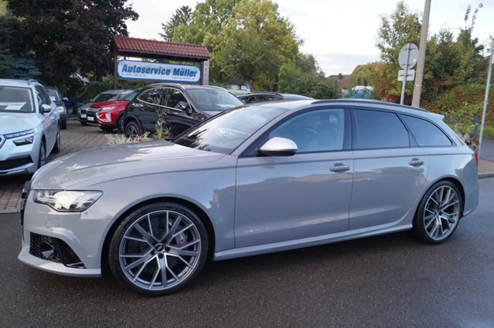 Audi RS6 Performance Plus-Bose-4xSitzheizung Gris - 2