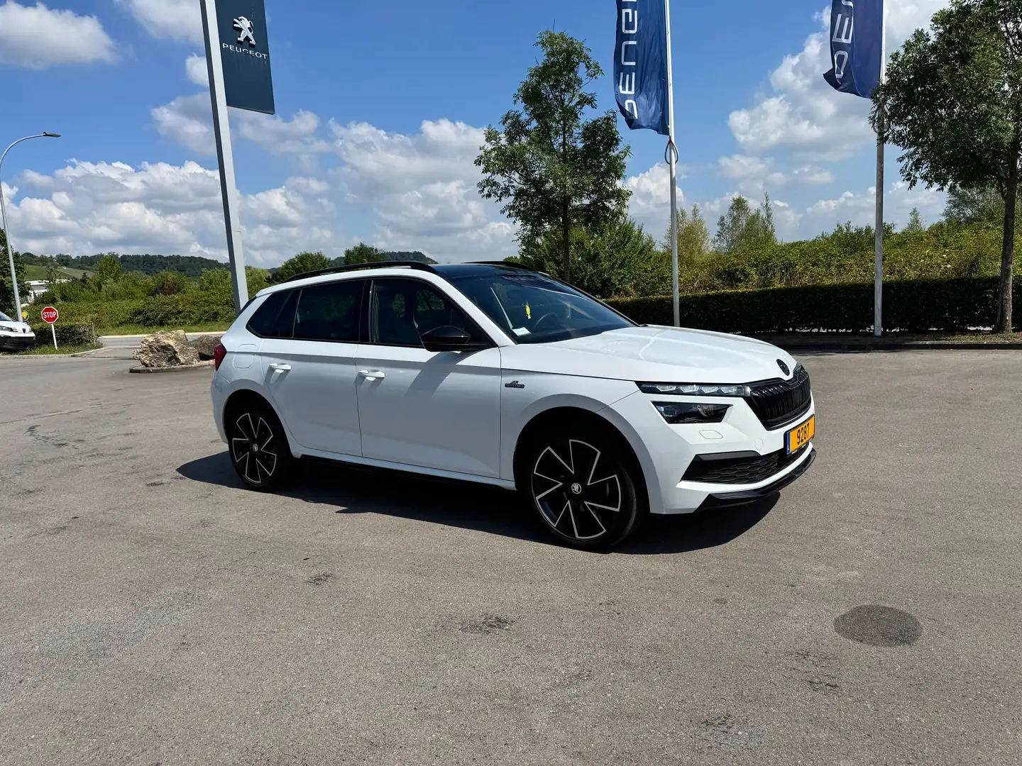 Skoda Kamiq Kamiq 1.5 TSI DSG Monte Carlo Blanc - 2