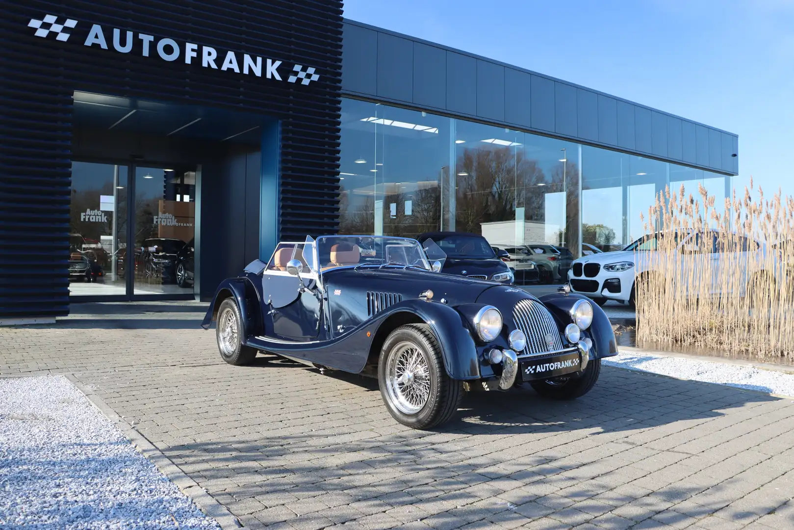 Morgan Plus 4 2.0L / RADIO / SERVO / WIR WHEELS / LEDER INTERIOR Albastru - 1