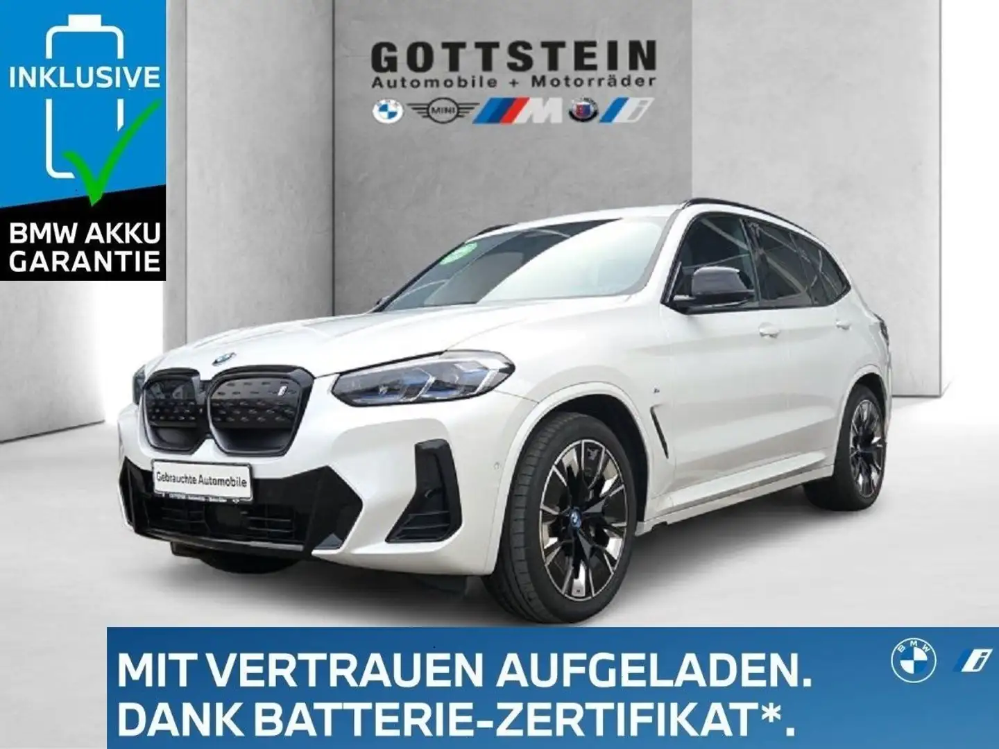 BMW iX3 M Sport  M Shadow Line Weiß - 1