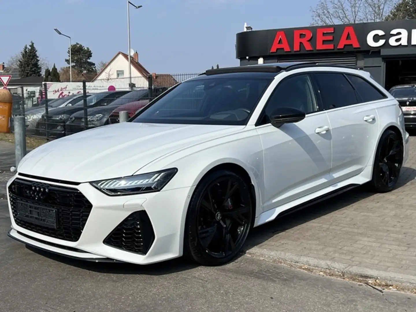 Audi RS6 4.0 TFSI*PANO*B&O*ACC*HUD*SOFT*KEY*360°* Blanc - 1