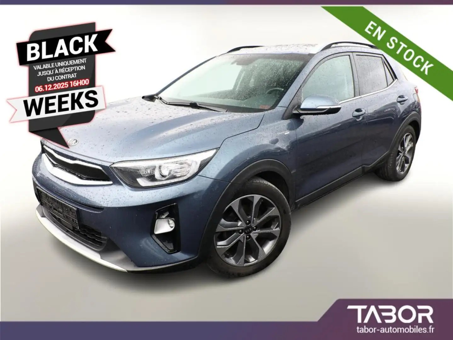 Kia Stonic 1.0 T-GDI 120 Platinum Ed. Pano GPS Bleu - 1