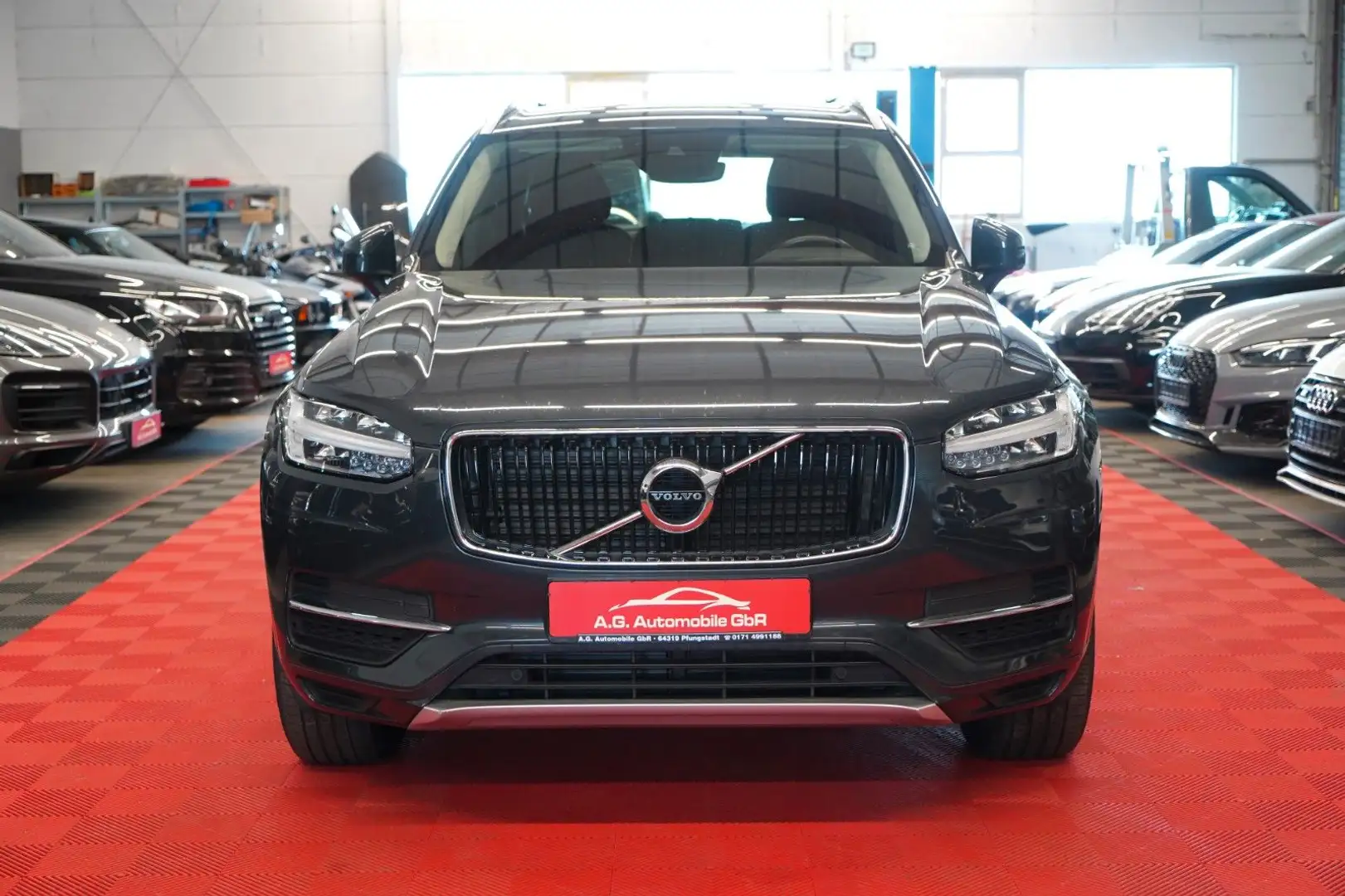 Volvo XC90 D5 Momentum AWD 7Sitz*Acc*H/K*Spur*8Fach* Grau - 2