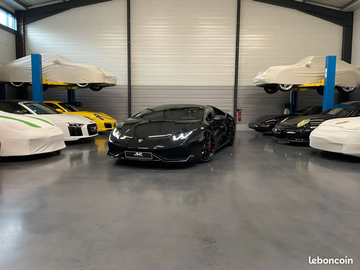 Lamborghini Huracán Huracán LP 610-4 – V10 610 ch Suivi complet Garantie 03-2027 Zwart - 1