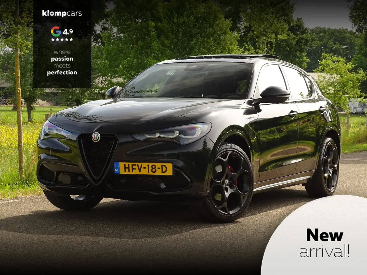 Alfa Romeo Stelvio 2.0 T GME AWD Competizione | BTW! | Carplay | 21in Schwarz - 1
