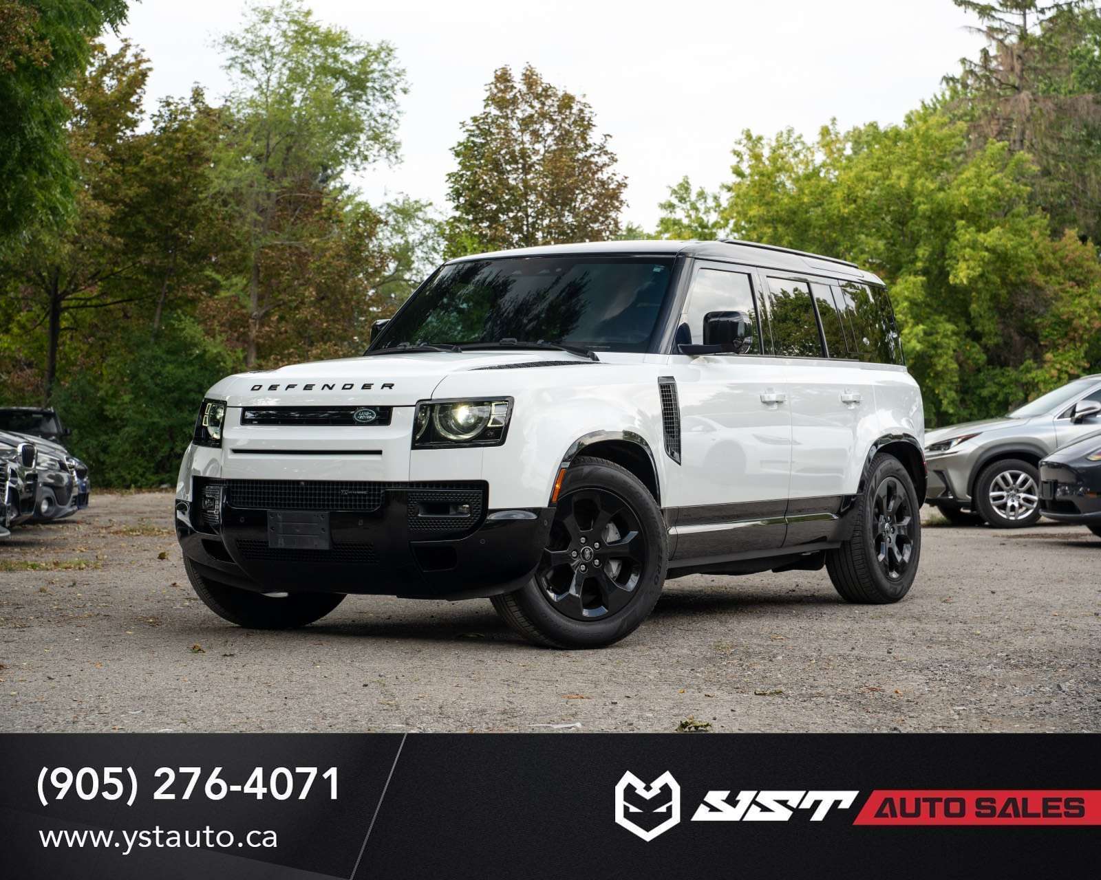 White 2023 Land Rover Defender SUV / Crossover All-Wheel Drive Automatic