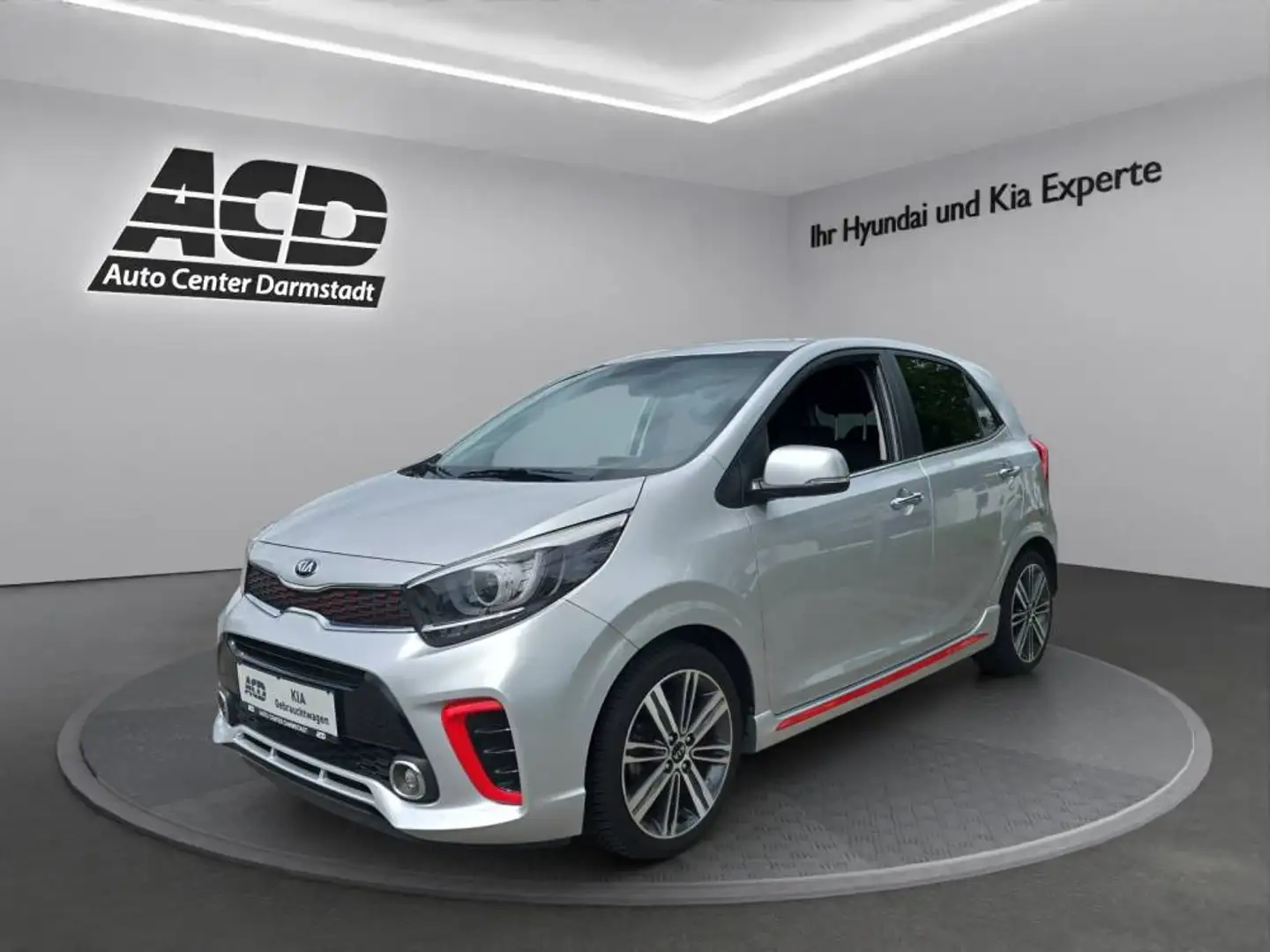Kia Picanto 1.2 GT-LINE *NAVI*KAMERA*16ZOLL*LEDER* Zilver - 1