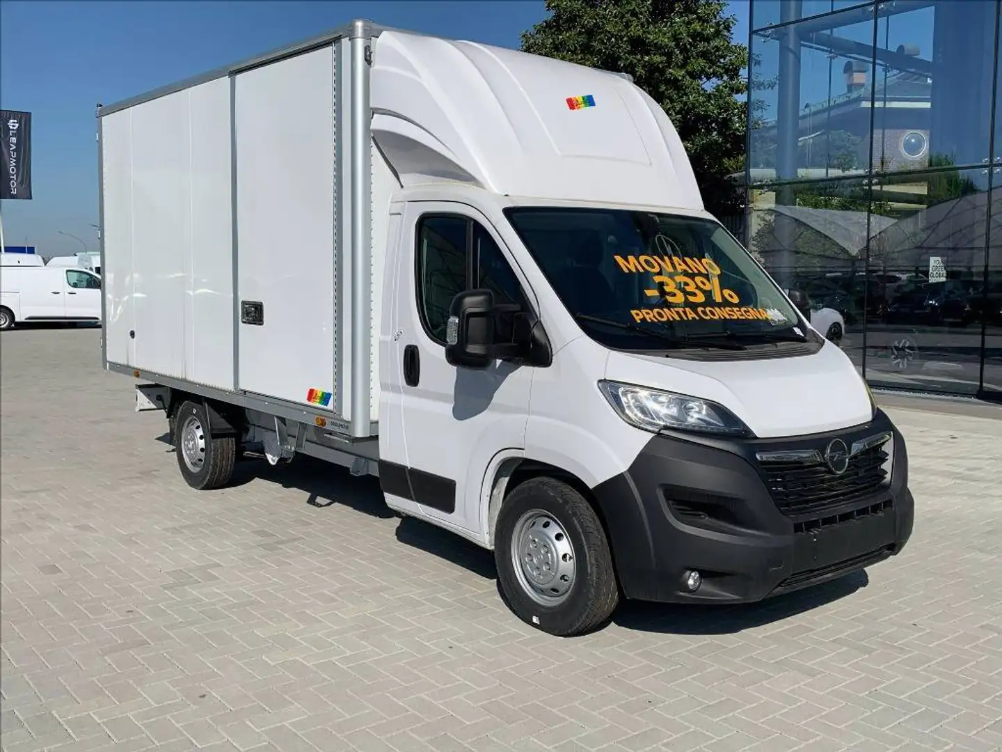 Opel Movano Heavy FURGONATURA ALLUMINIO L4 con porta laterale Bianco - 1