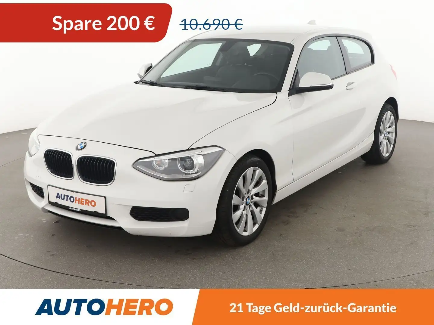 BMW 118 118i*XENON*PDC*SHZ*KLIMA*GARANTIE* Weiß - 1